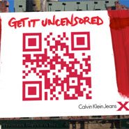 Brand activation…The Calvin Klein QR code | The Write Voice..Integrated  Media Projects